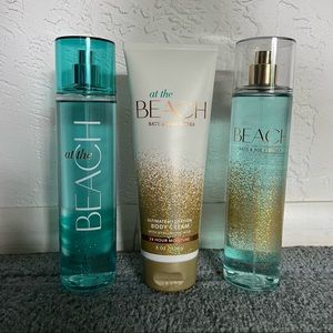 Bath & Body Works At The Beach Spray and Lotion